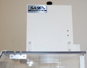 Extractor de humos montado