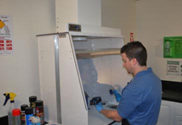 Cabina de pulverización portátil