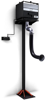 Extractor de humos de pared