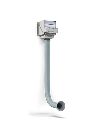 Extractor de humos de pared