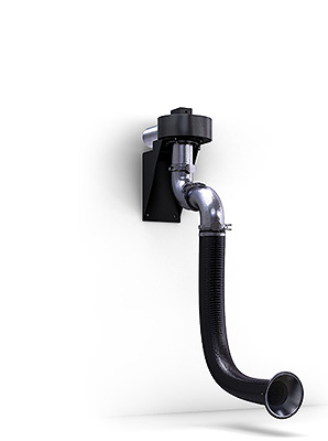 Extractor de humos de pared